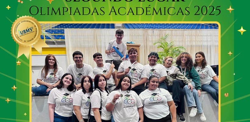 Segundo Lugar Olimpiadas Académicas 2025